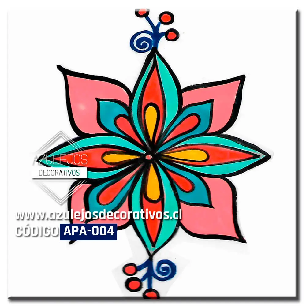 Flor Rosada Celeste
