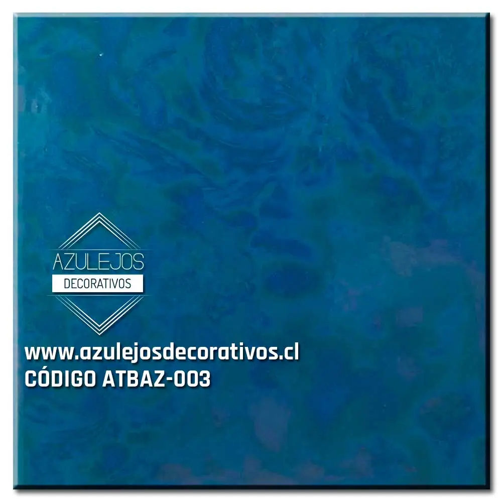 Azulejo Tornasol Azul Claro