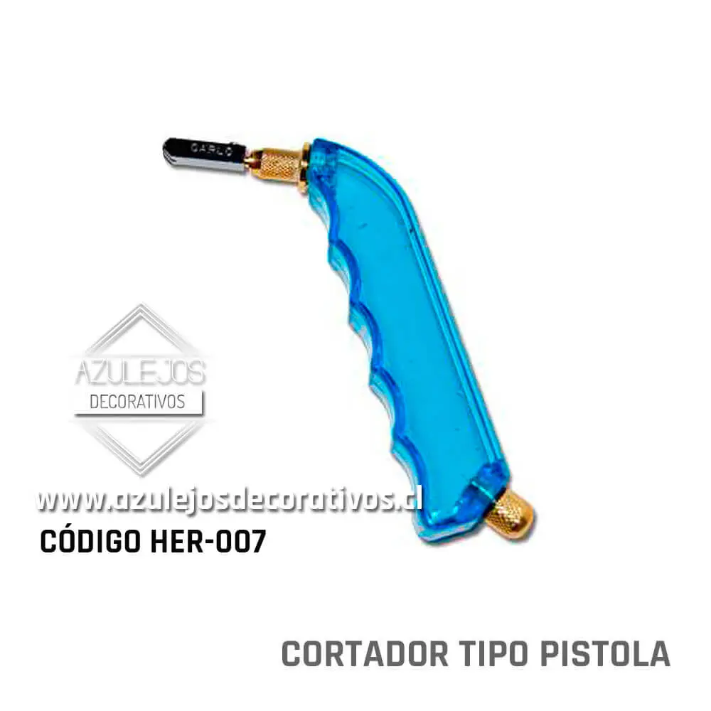 Cortador de Vidro y Cerámica Tipo Pistola